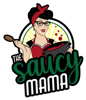 The Saucy Mama logo