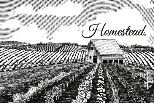 Homestead. logo